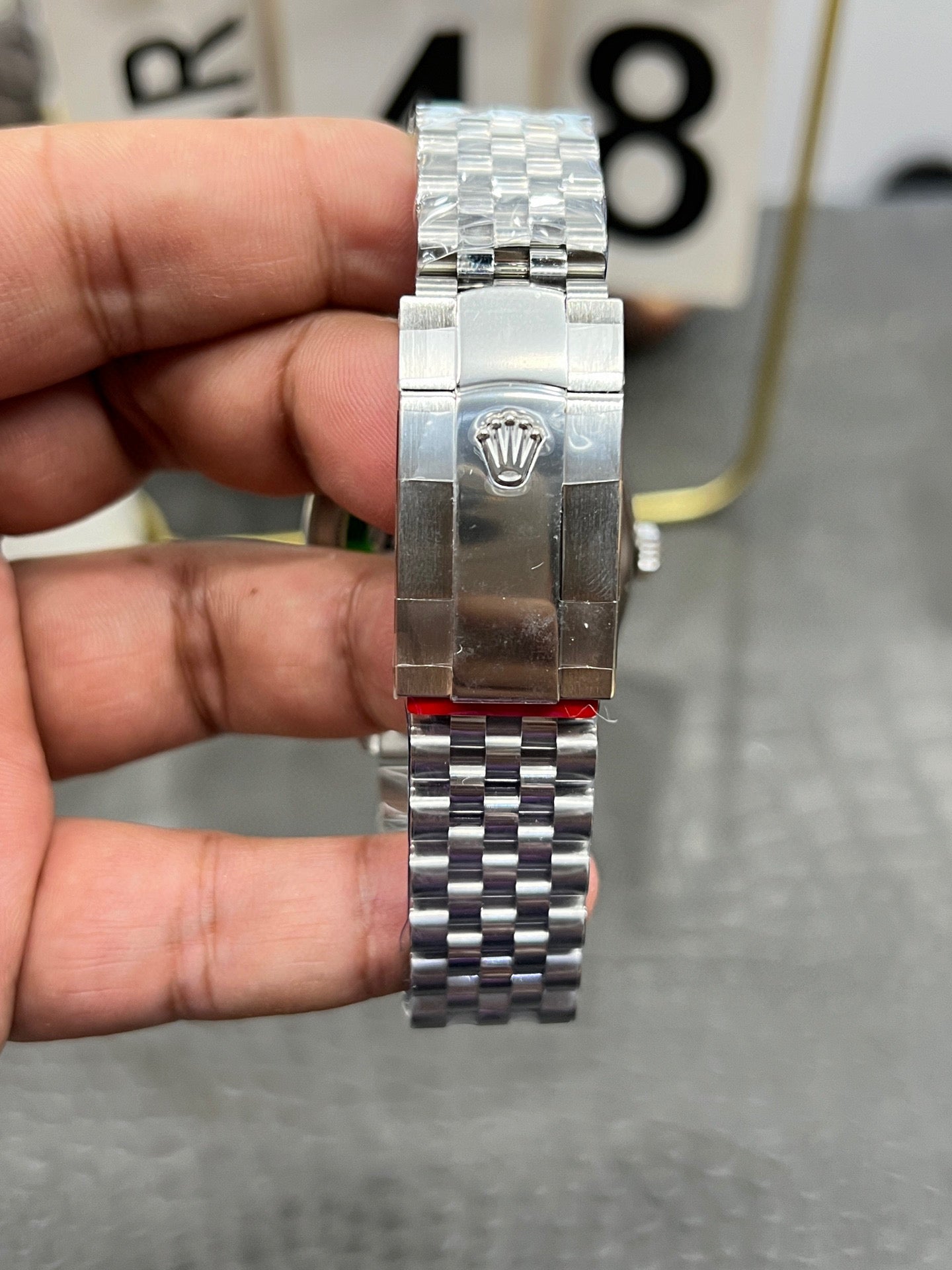 Rolex Datejust 36 mm – Ref. 126234-0055 (Palm Motif Dial)