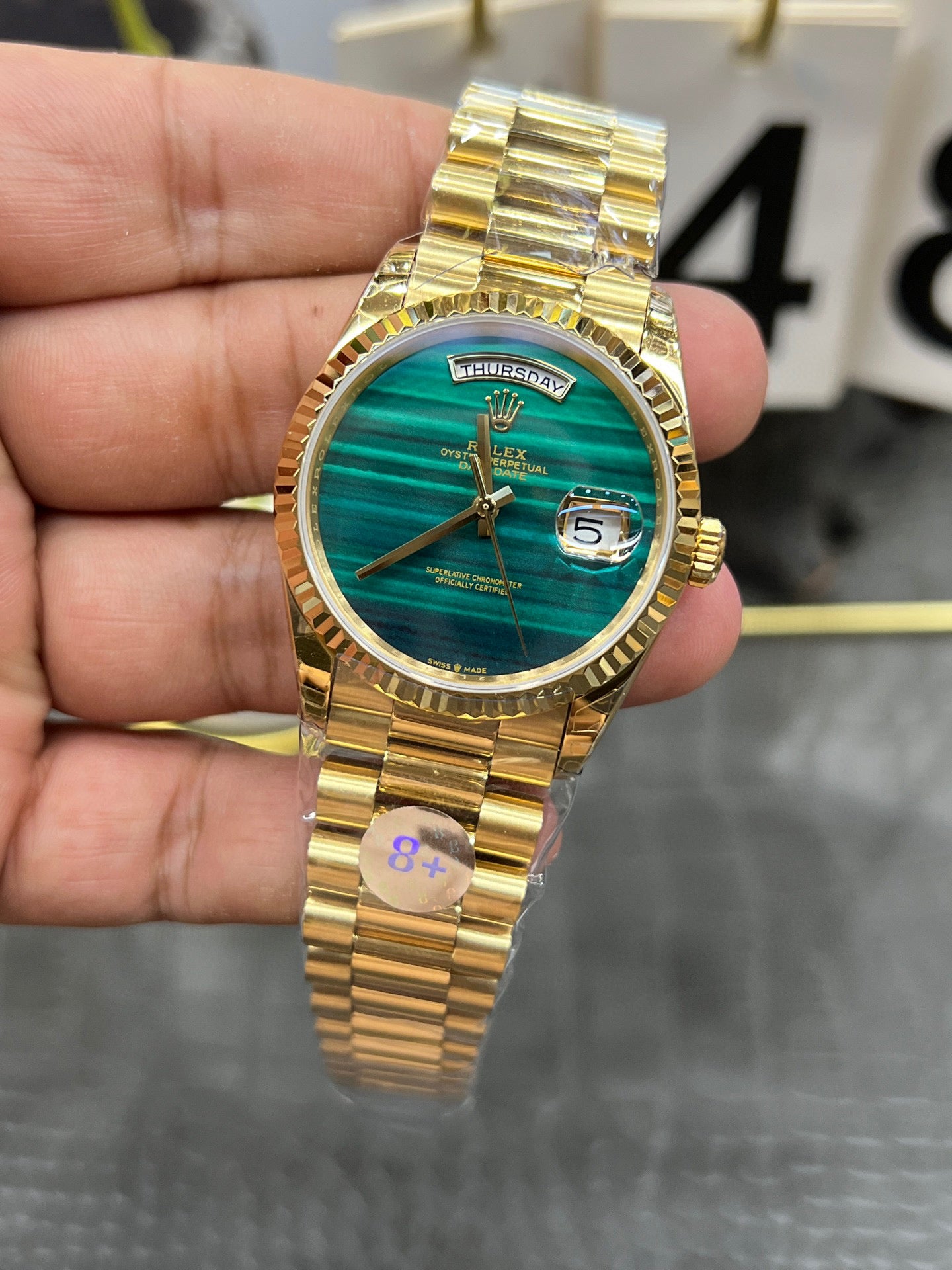 Rolex Day-Date 36 mm – Malachite Dial
