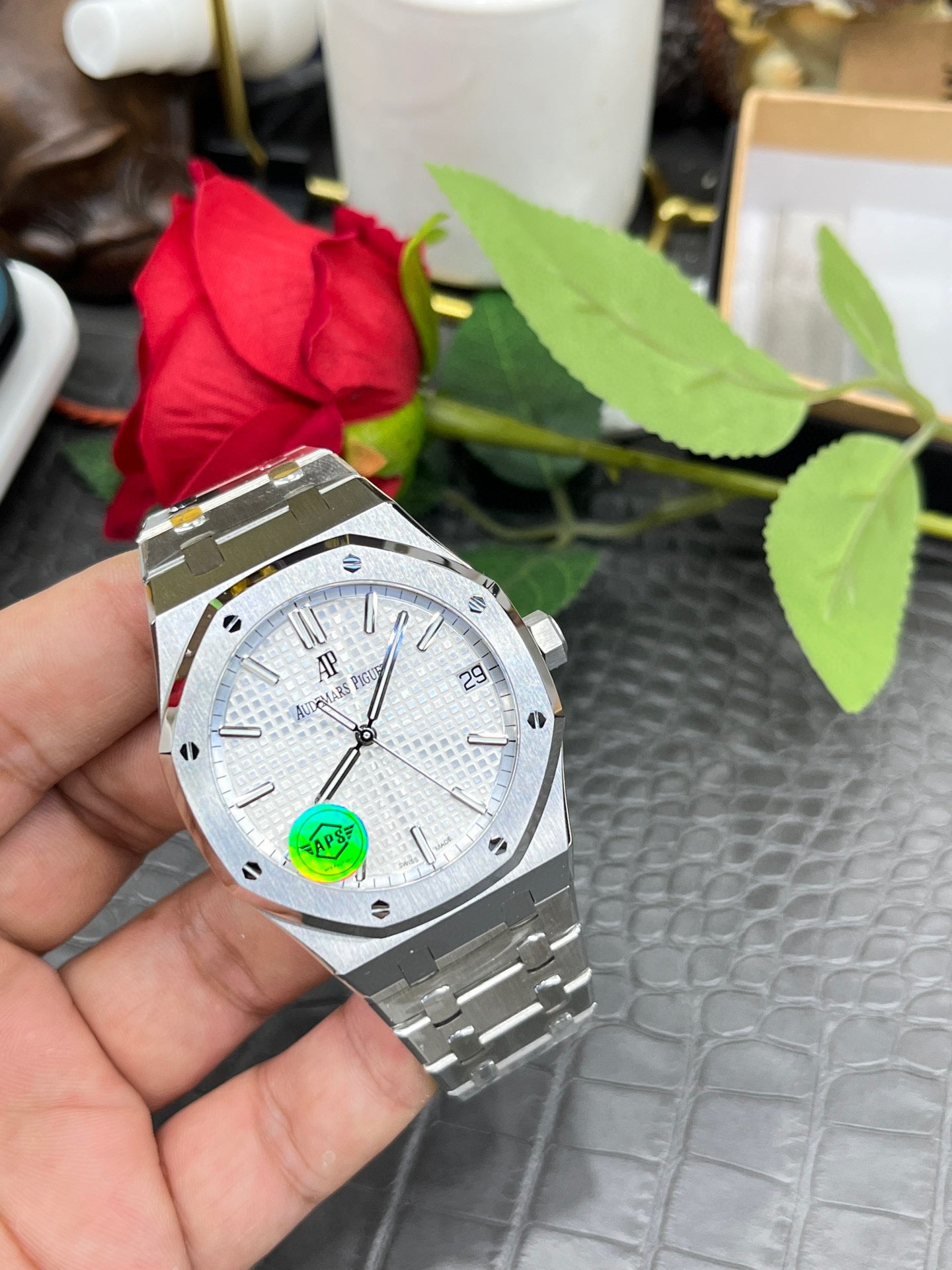 Audemars Piguet Royal Oak 15500 White Dial
