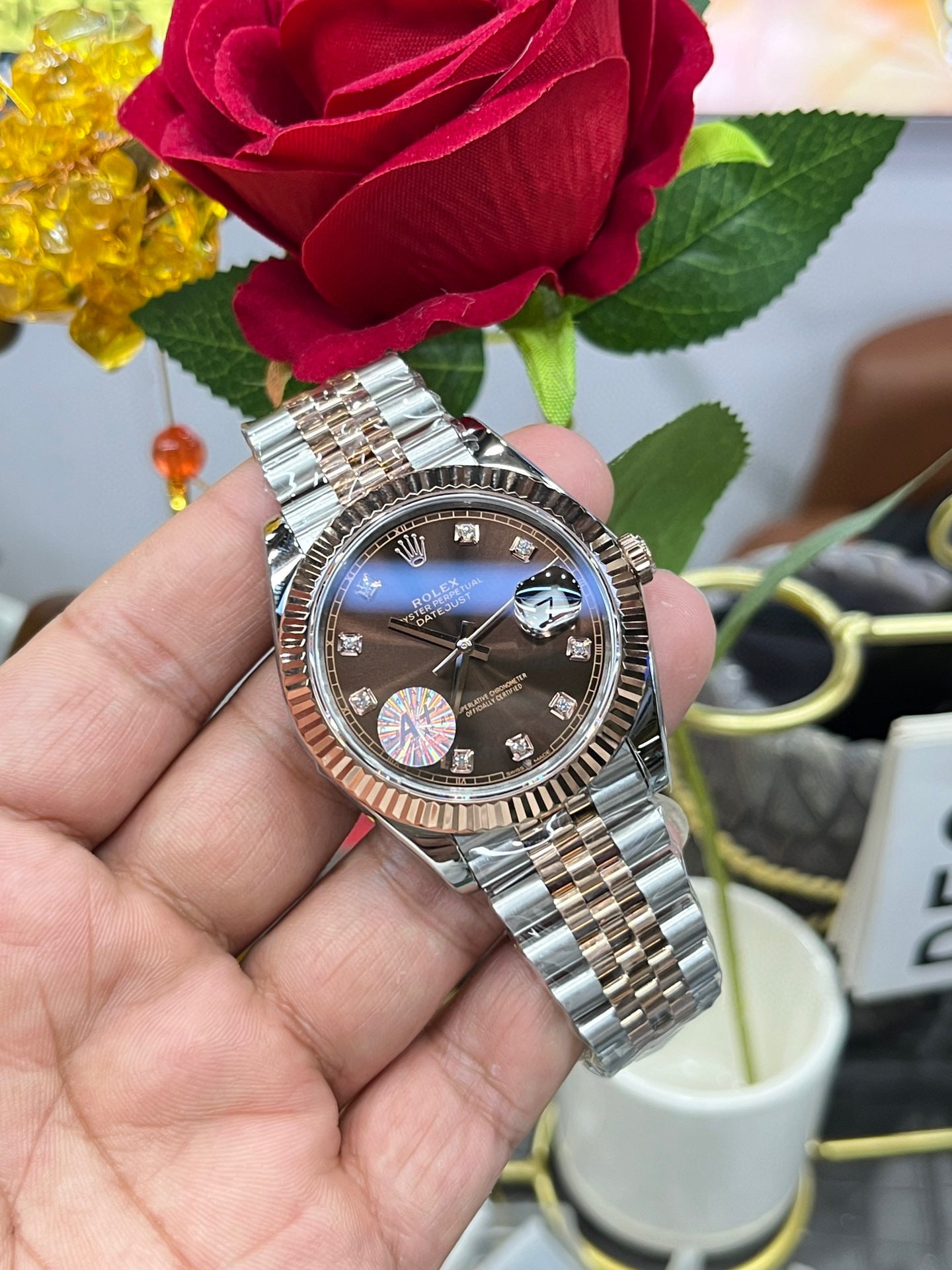 Rolex Datejust 41 (Rolesor Everose Gold & Steel) M126331-0004
