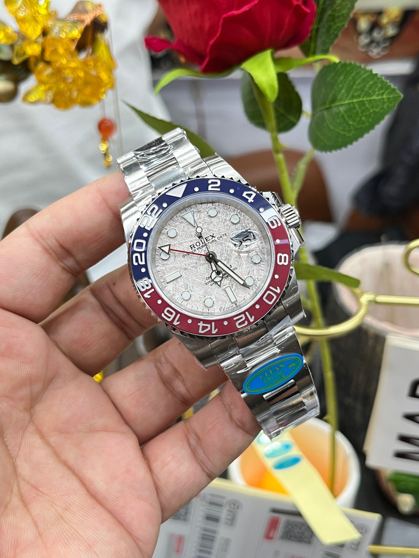 Rolex GMT-Master II “Coke Bezel” Meteorite Dial