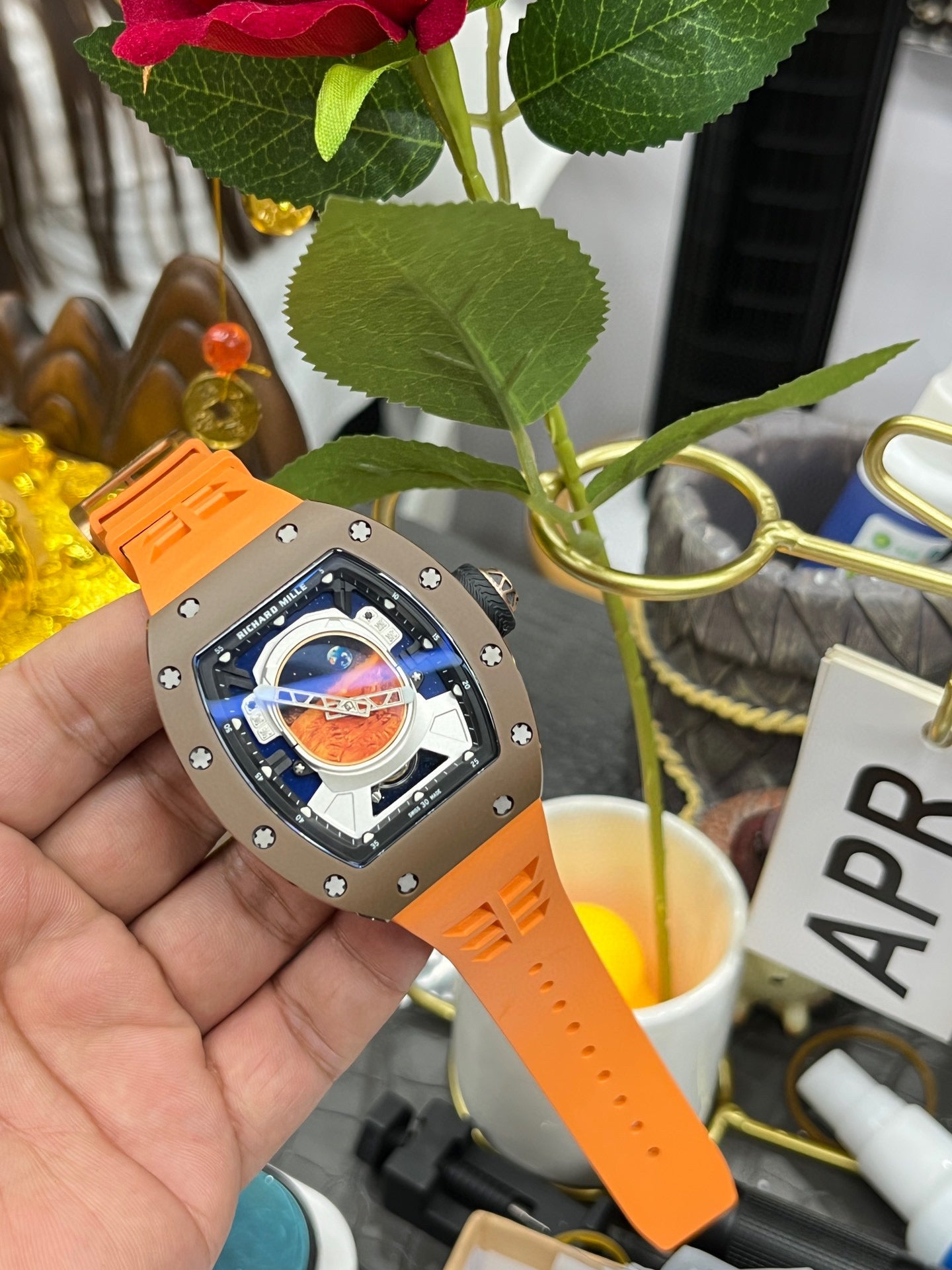 Richard Mille RM 52-05 Tourbillon Pharrell Williams (Ричард Милль RM 52-05 «Космонавт»)