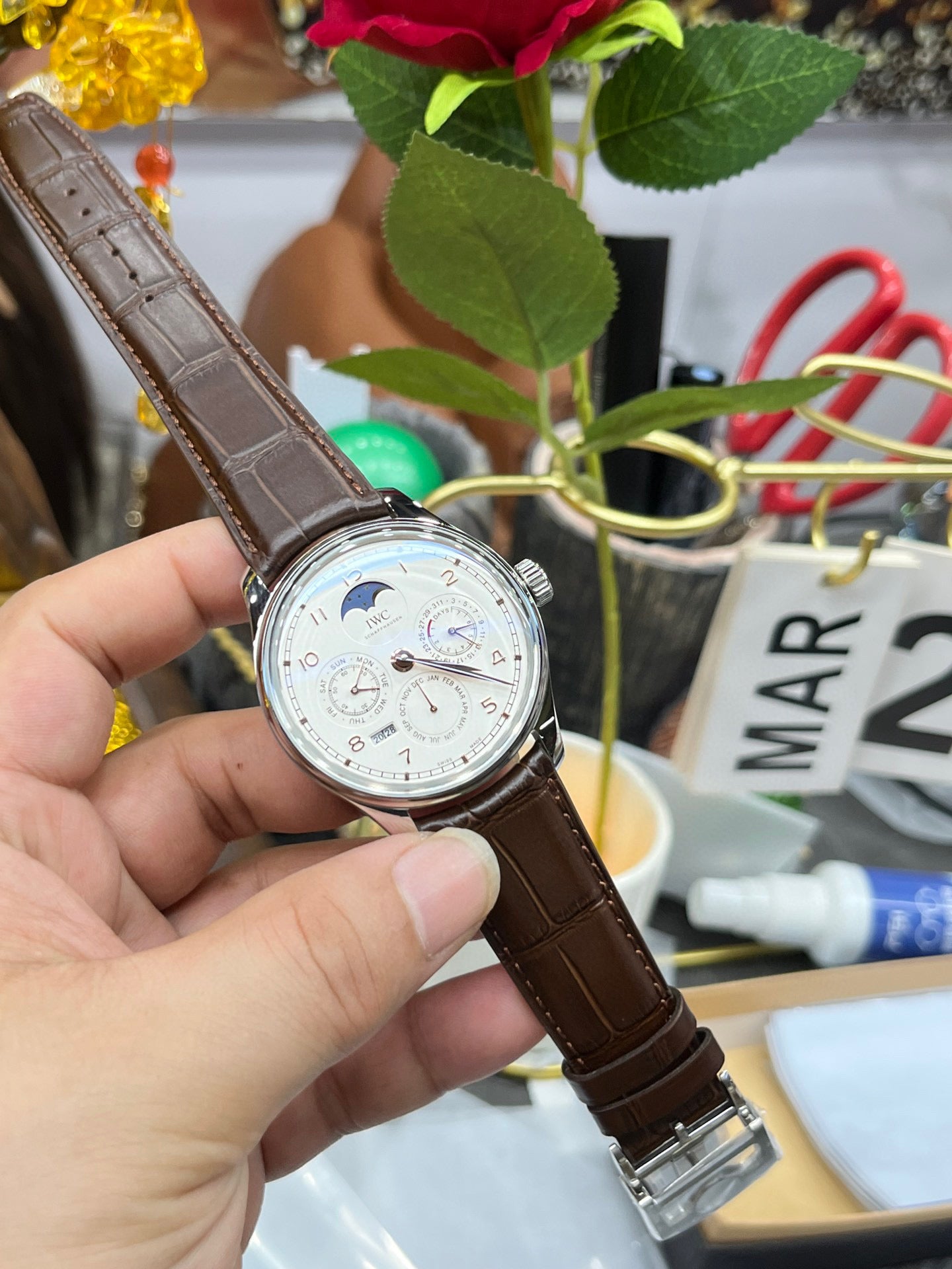 IWC Portugieser Perpetual Calendar IW344203 (IWC Portugieser Perpetual Calendar IW344203)