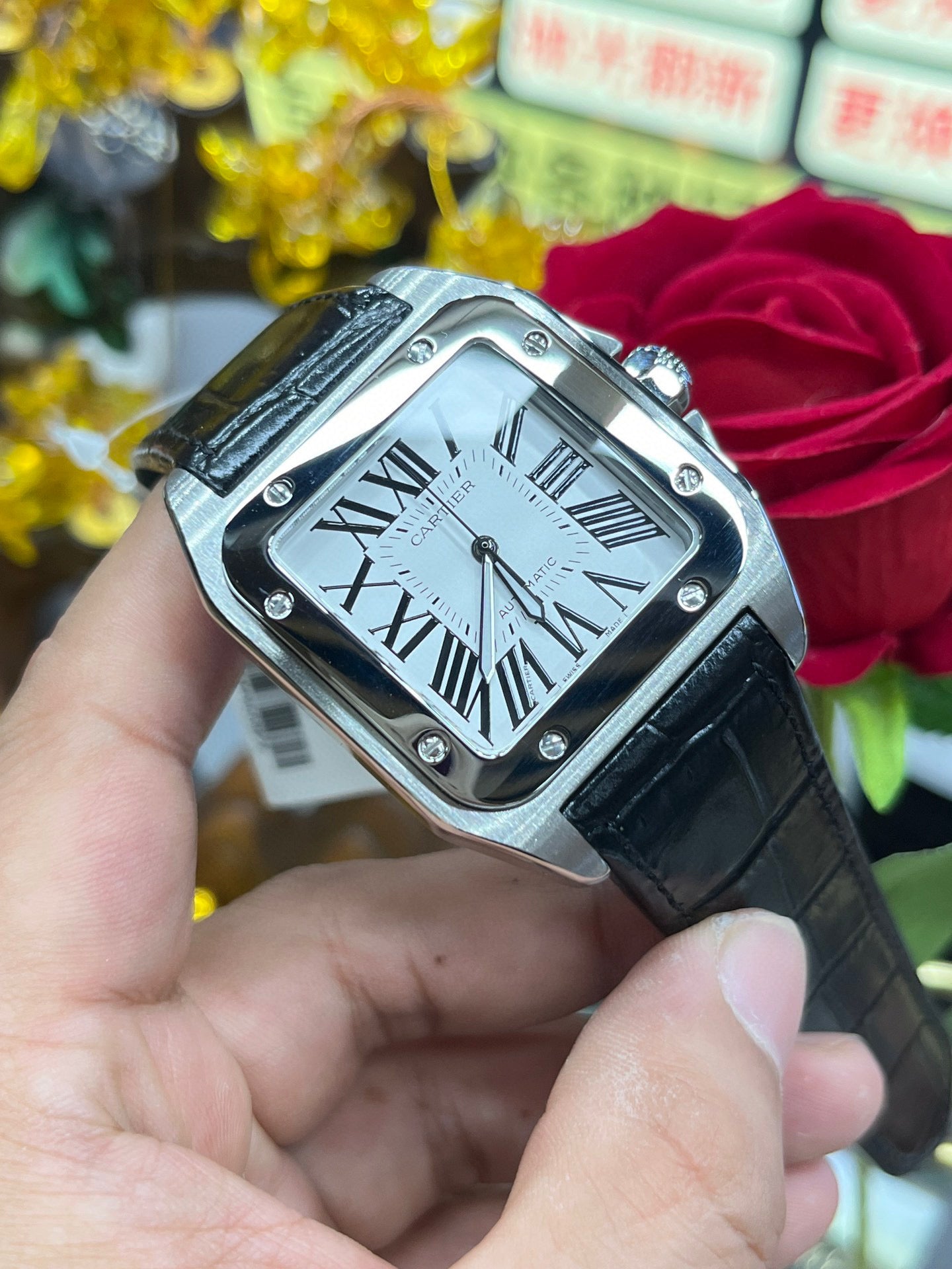 Cartier Santos 100 W20106X8 (Cartier Santos 100)