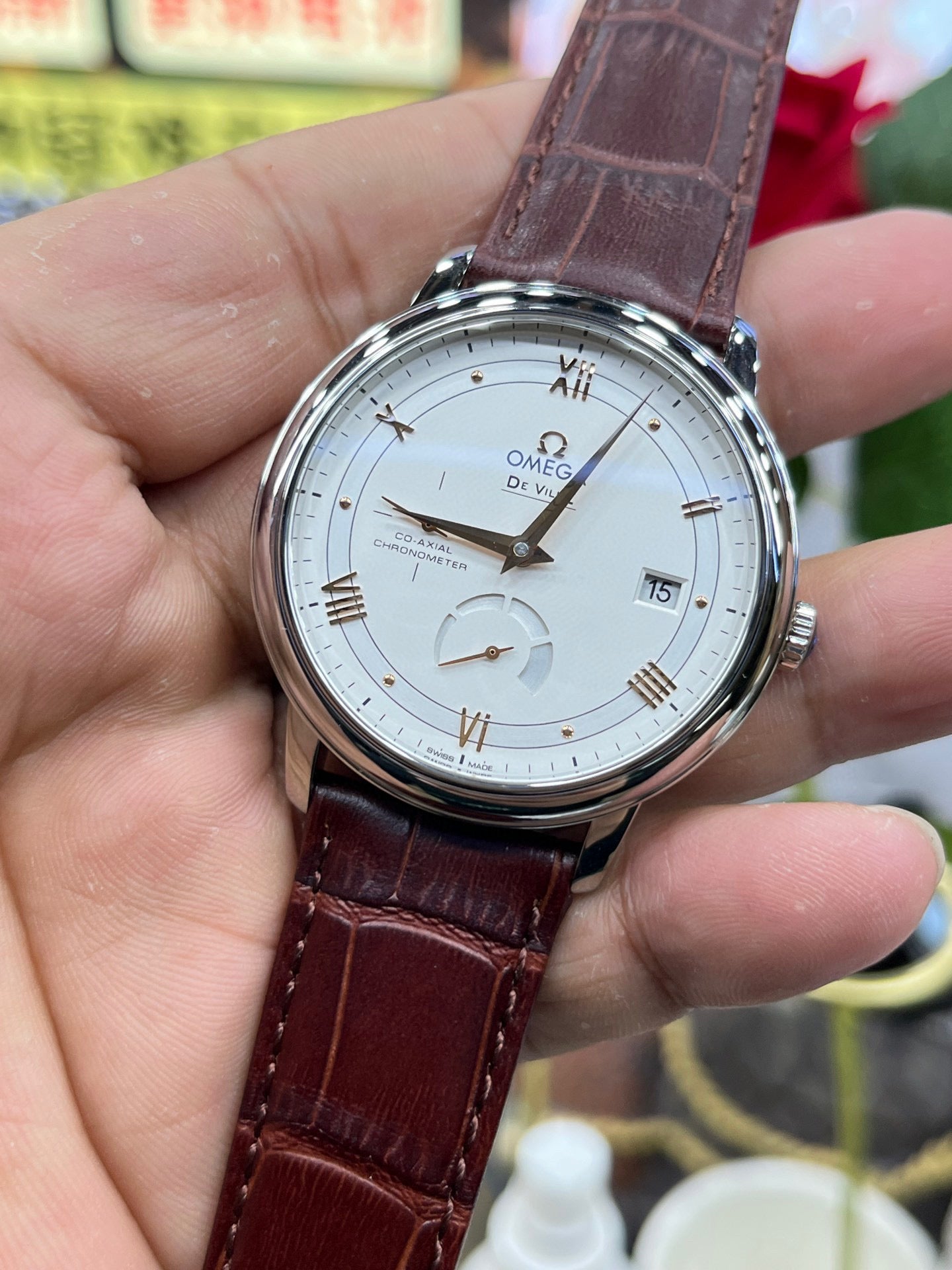 Omega De Ville Prestige Co-Axial Power Reserve 39.5mm – Ref. 424.13.40.21.02.002