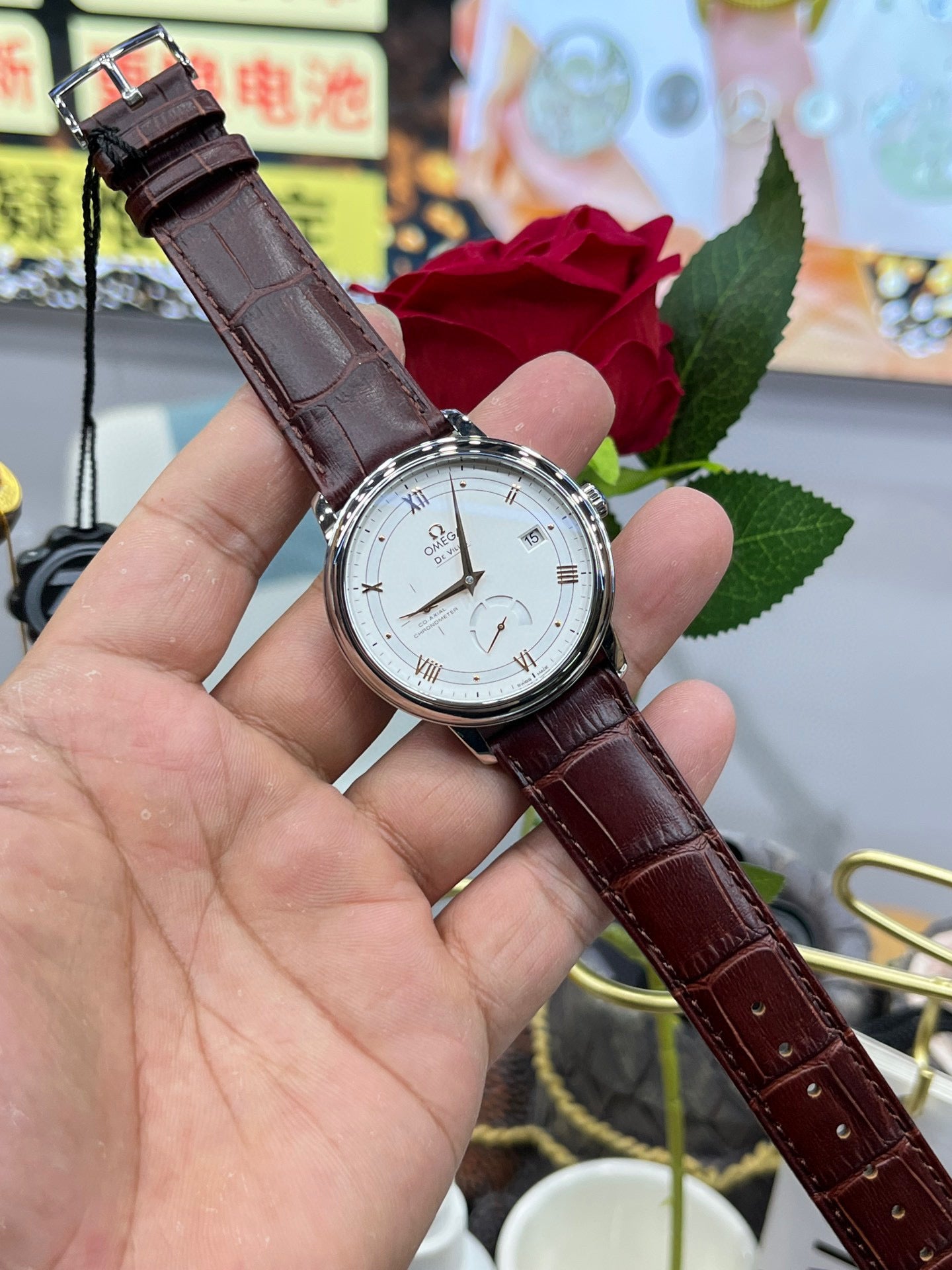Omega De Ville Prestige Co-Axial Power Reserve 39.5mm – Ref. 424.13.40.21.02.002
