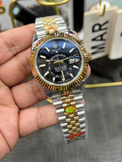 Rolex Sky-Dweller 42 mm – Ref. 336933-0004 (Rolesor Two-Tone, Black Dial, Jubilee Bracelet)
