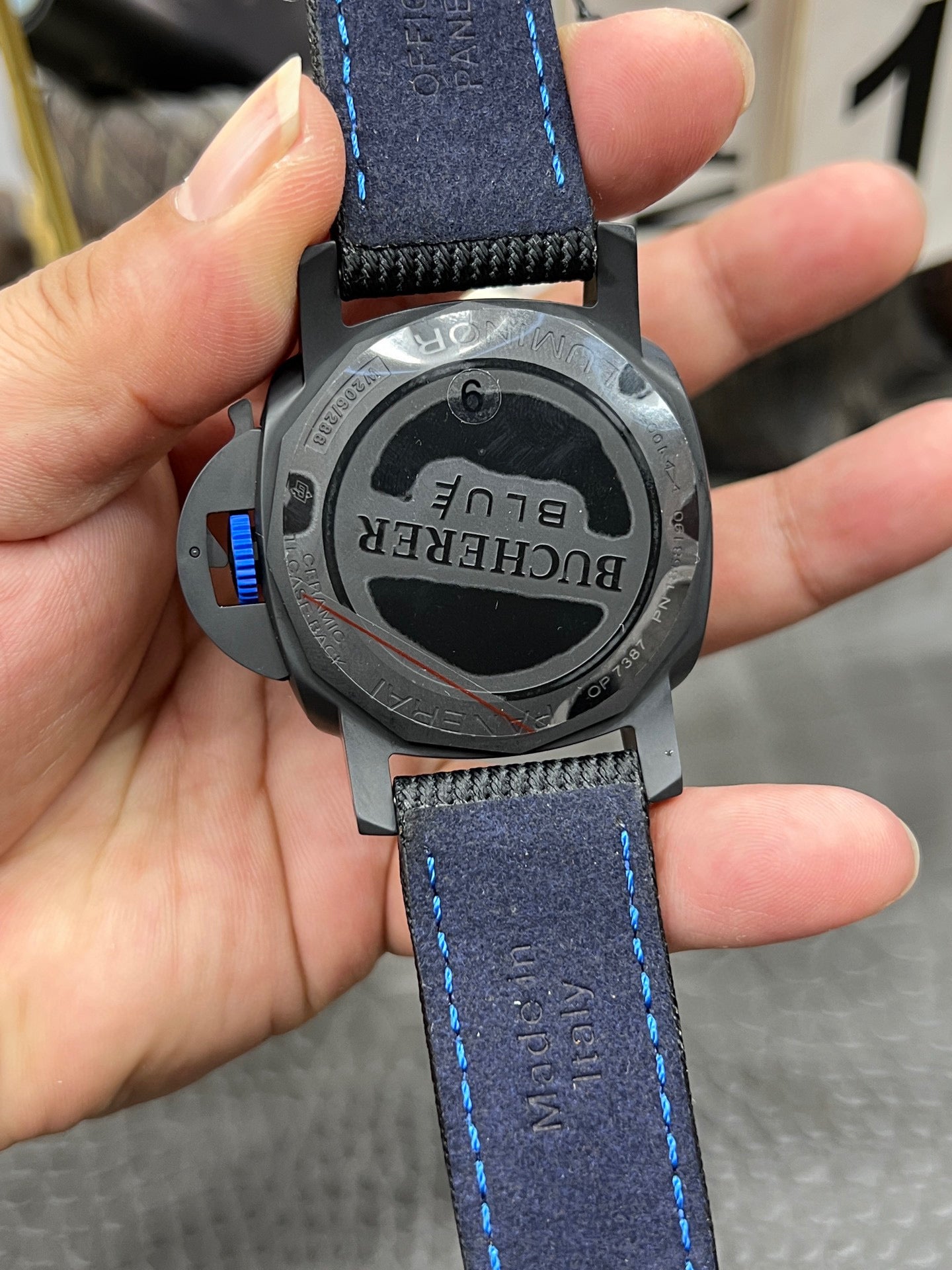 Panerai Luminor Marina 44 mm – Ref. PAM1176 (Black Ceramic Case)