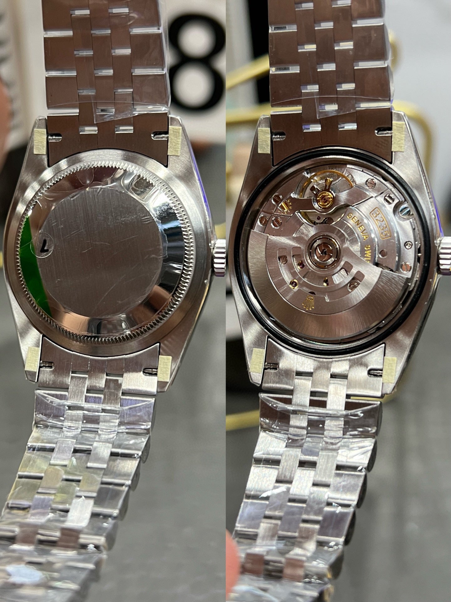 Rolex Datejust 36 mm – Ref. 126234-0055 (Palm Motif Dial)
