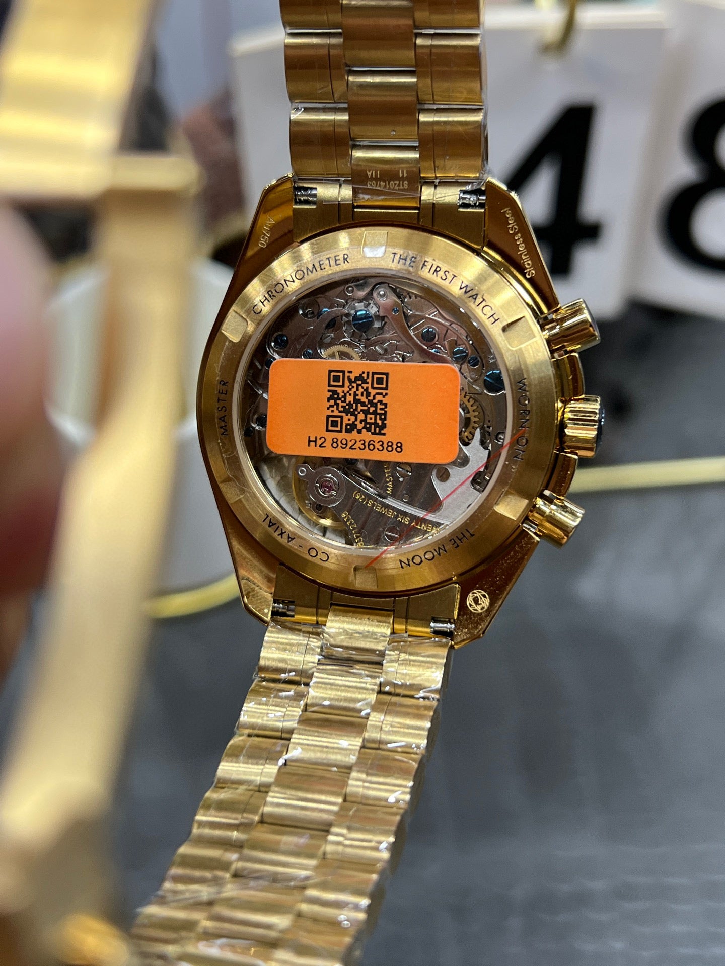 Omega Speedmaster 42 mm – Ref. 310.62.42.50.99.001 (Moonshine™ 18K Gold, Panda Dial)