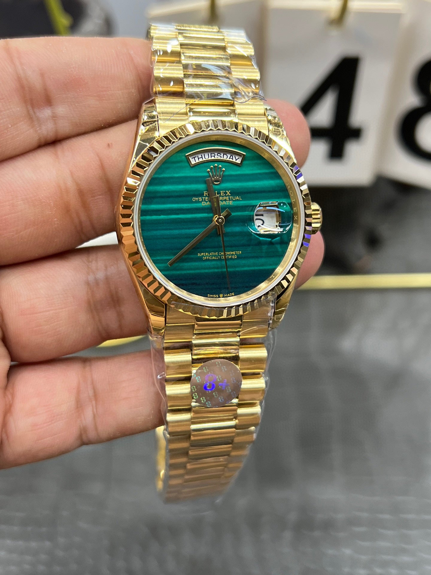 Rolex Day-Date 36 mm – Malachite Dial