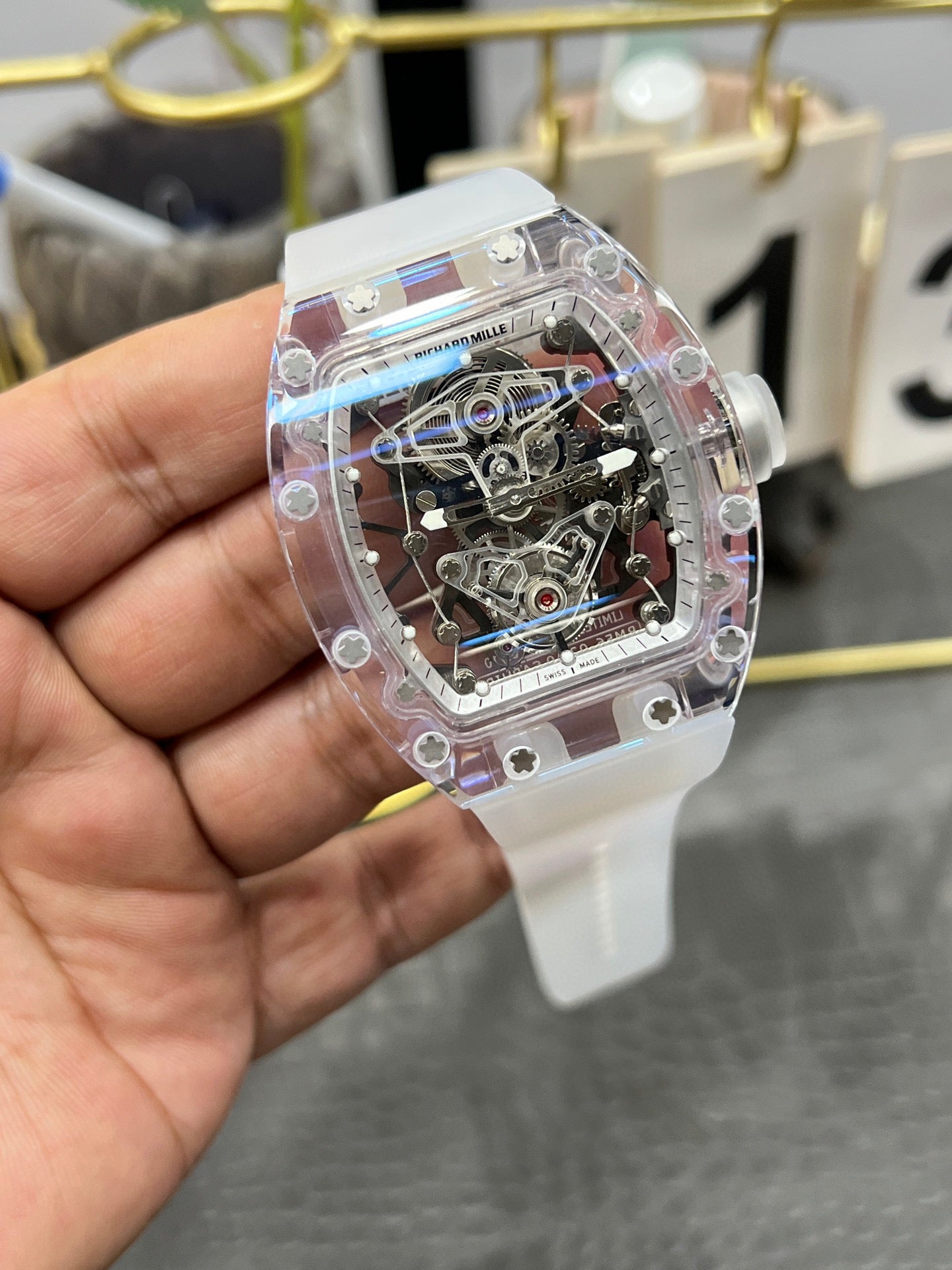 Richard Mille RM 56-02 Sapphire 50.50 mm × 42.70 mm – Ref. RM 56-02