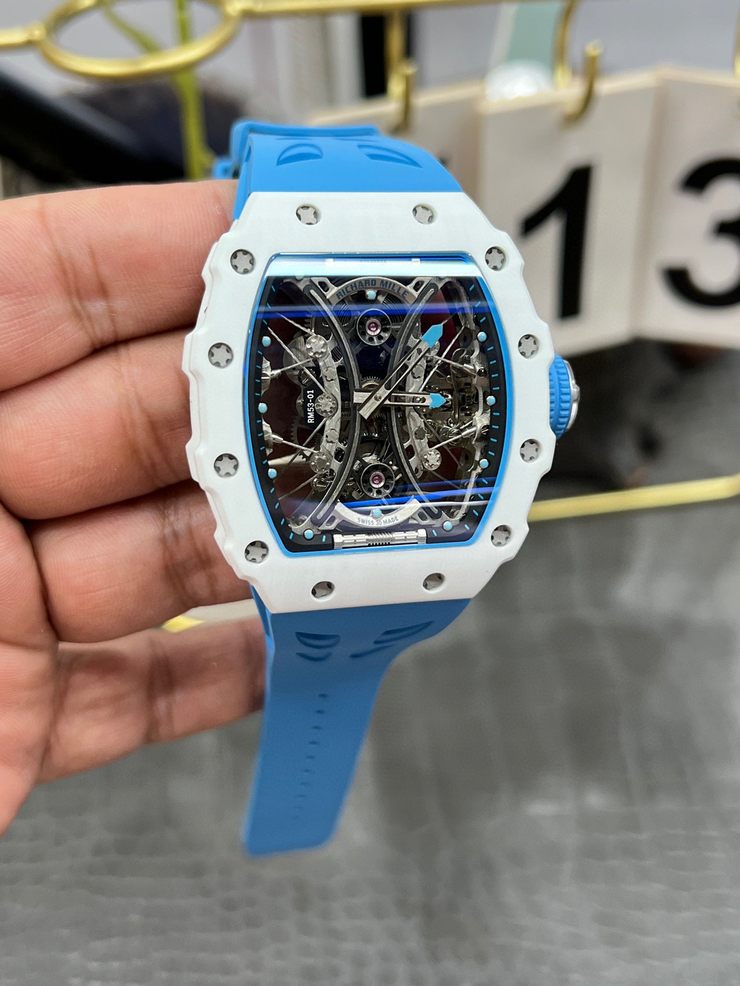 Richard Mille RM 53-01 Tourbillon Pablo Mac Donough 50.00 mm × 42.70 mm – Ref. RM 53-01