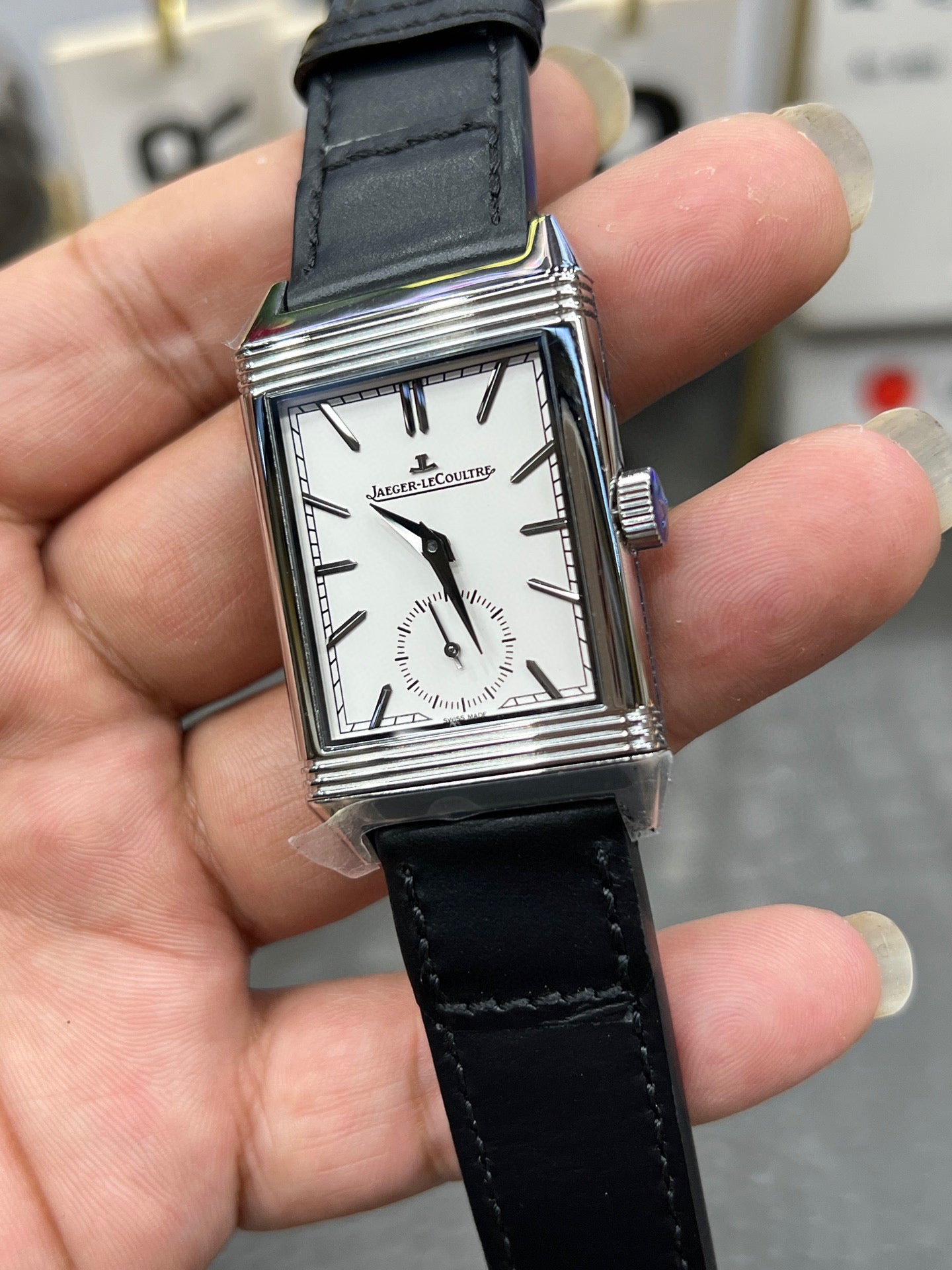 Jaeger-LeCoultre Reverso Classic Medium Duetto 49 mm × 29 mm – Ref. Q713842J