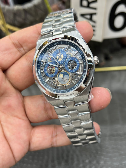 Vacheron Constantin Overseas Perpetual Calendar Ultra-Thin Skeleton 41.5 mm – Ref. 4300V/220G-B946