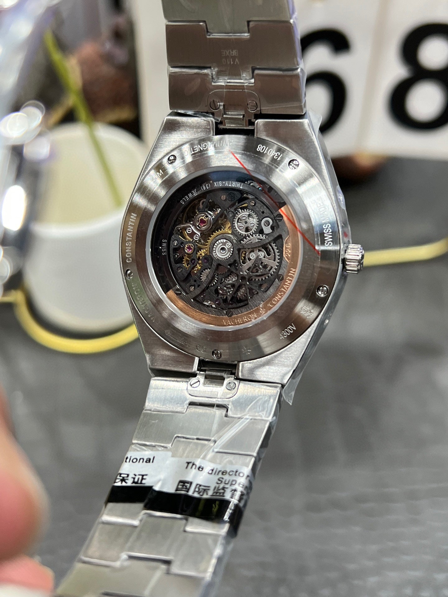 Vacheron Constantin Overseas Perpetual Calendar Ultra-Thin Skeleton 41.5 mm – Ref. 4300V/220G-B946