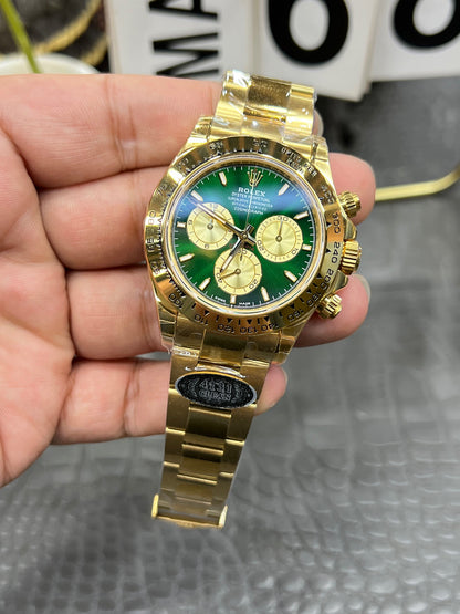 Rolex Cosmograph Daytona 40 mm – Ref. 126508 “Green Gold”