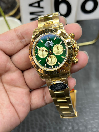 Rolex Cosmograph Daytona 40 mm – Ref. 126508 “Green Gold”