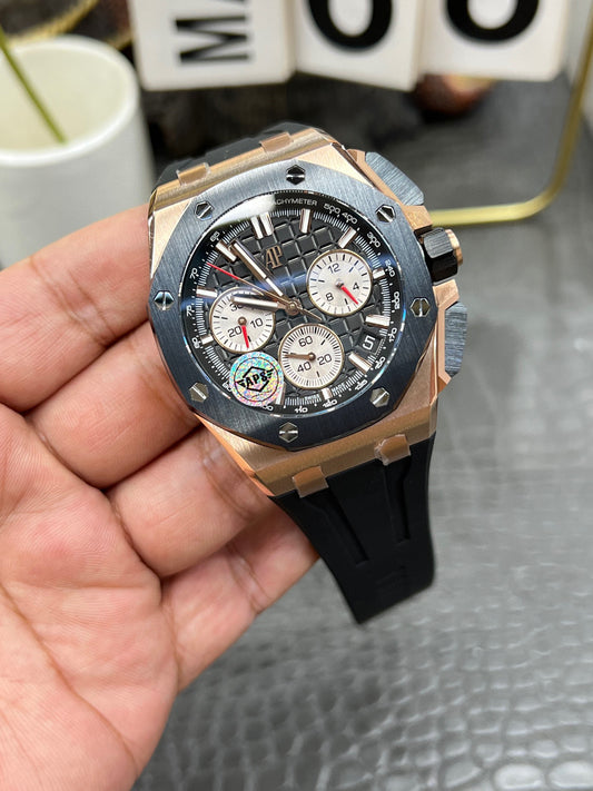 Audemars Piguet Royal Oak Offshore Chronograph Ref. 26420RO.OA.002CA.01 “43mm Pink Gold / Black Ceramic”
