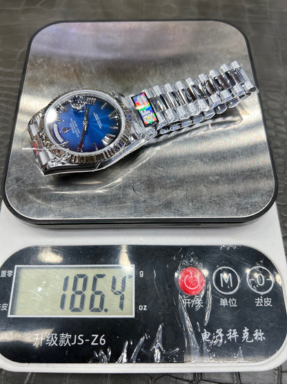 Rolex Day-Date 40 Ref. M228239-0076 “40mm 18-kt White Gold / Blue Ombré Dial”
