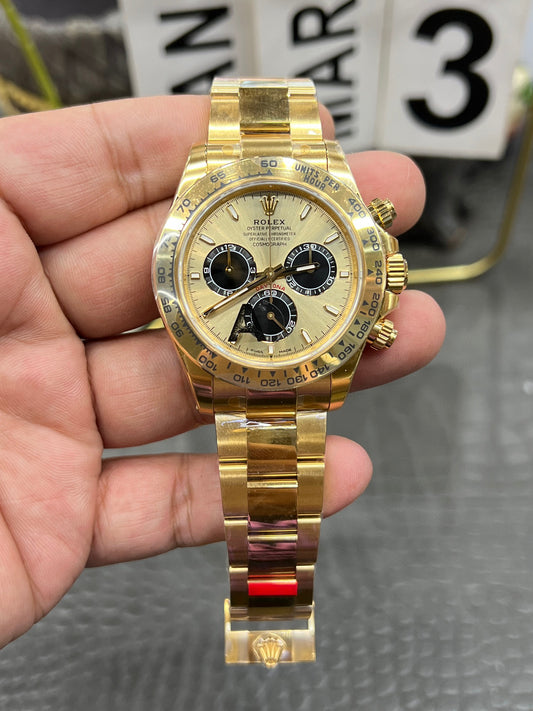 Rolex Cosmograph Daytona Ref. M126508-0006 “40mm Yellow Gold / Golden and Bright Black Dial