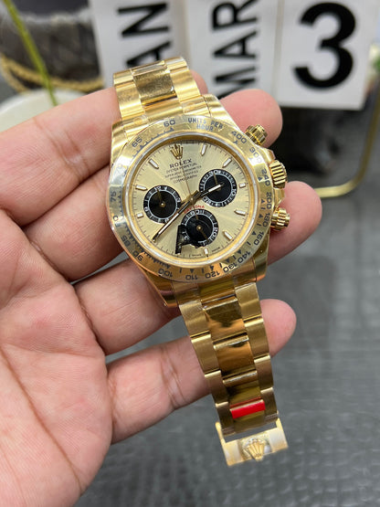 Rolex Cosmograph Daytona Ref. M126508-0006 “40mm Yellow Gold / Golden and Bright Black Dial