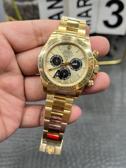 Rolex Cosmograph Daytona Ref. M126508-0006 “40mm Yellow Gold / Golden and Bright Black Dial