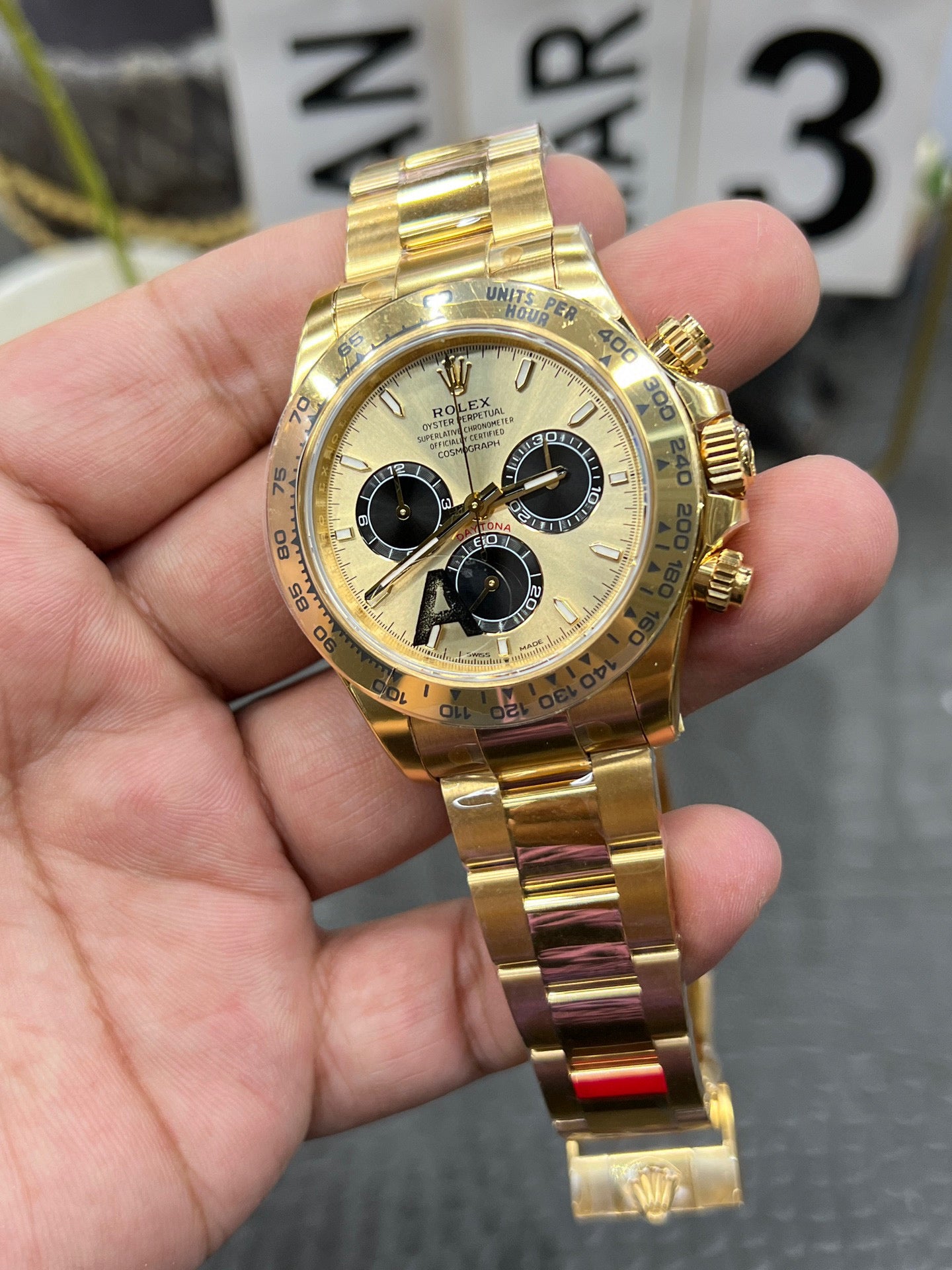 Rolex Cosmograph Daytona Ref. M126508-0006 “40mm Yellow Gold / Golden and Bright Black Dial