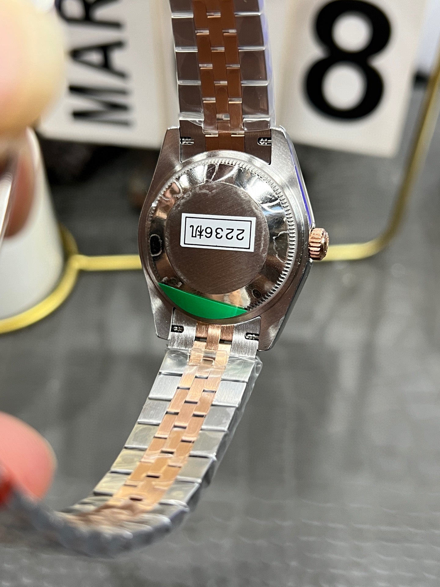Rolex Datejust 31 Ref. 278271-0030 “31mm Everose Rolesor / Slate Grey Diamond-Dial