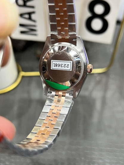 Rolex Datejust 31 Ref. 278271-0030 “31mm Everose Rolesor / Slate Grey Diamond-Dial