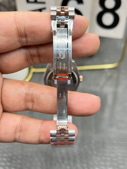 Rolex Datejust 31 Ref. 278271-0030 “31mm Everose Rolesor / Slate Grey Diamond-Dial