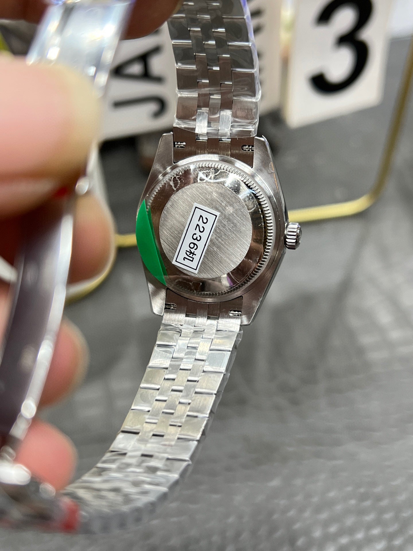 Rolex Datejust 31 Ref. 278384RBR-0010 “31mm White Rolesor / Dark Grey Diamond-Dial