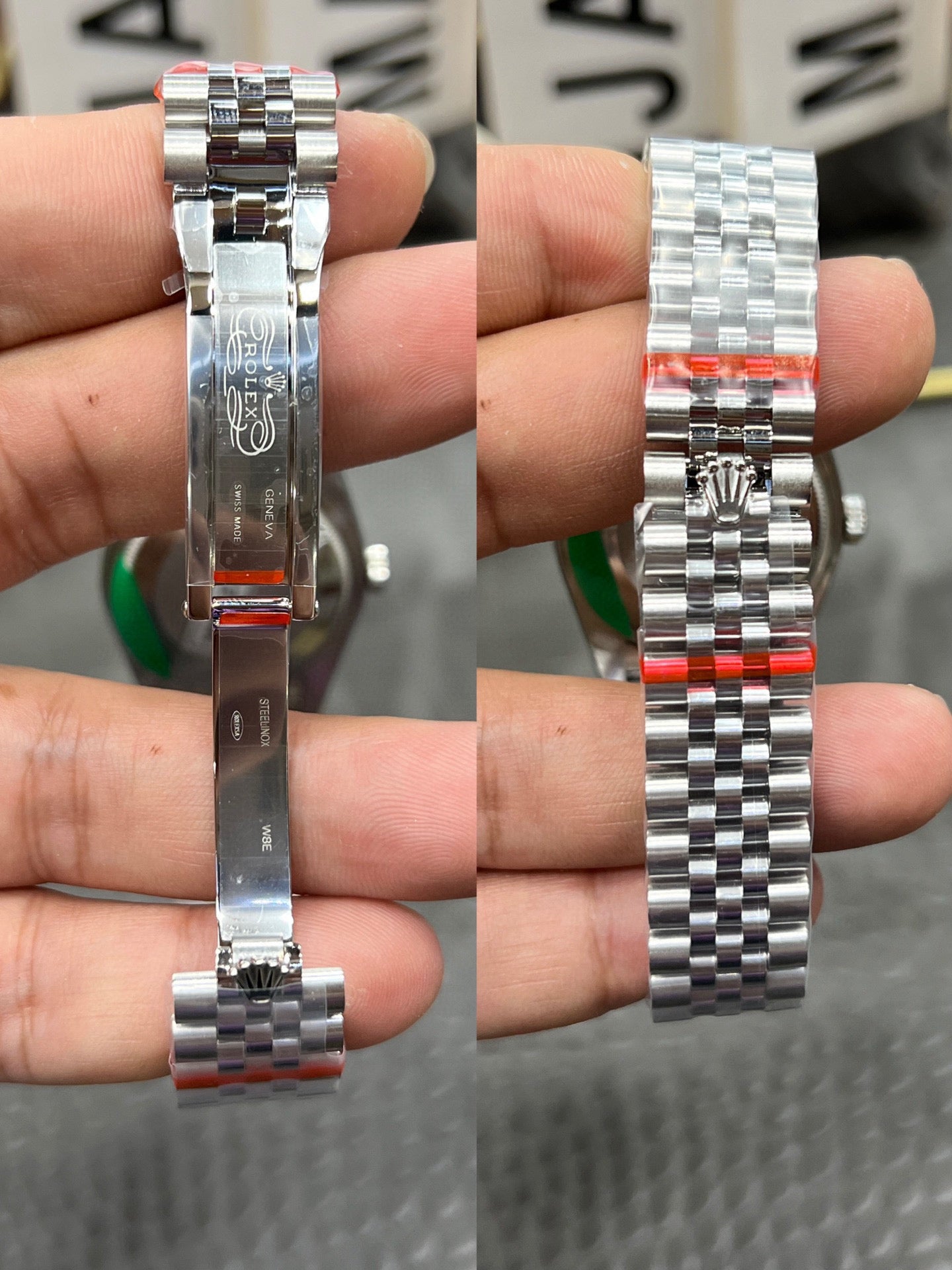 Rolex Datejust 31 Ref. 278384RBR-0010 “31mm White Rolesor / Dark Grey Diamond-Dial