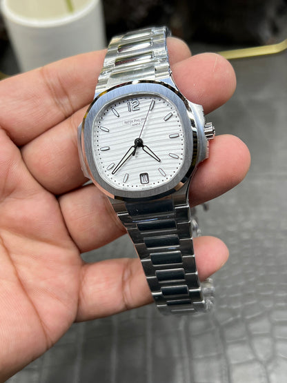 Patek Philippe Nautilus Ref. 7118/1A-010 “35.2mm Steel / Silvery Opaline Dial