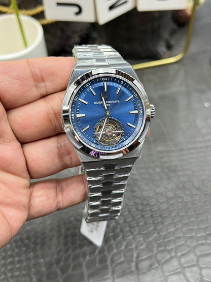 Vacheron Constantin Overseas Tourbillon Ref. 6000V/110A-B544 “42.5mm Stainless Steel / Blue Dial