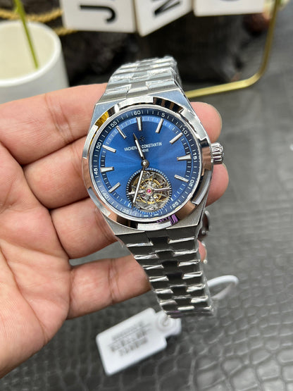 Vacheron Constantin Overseas Tourbillon Ref. 6000V/110A-B544 “42.5mm Stainless Steel / Blue Dial