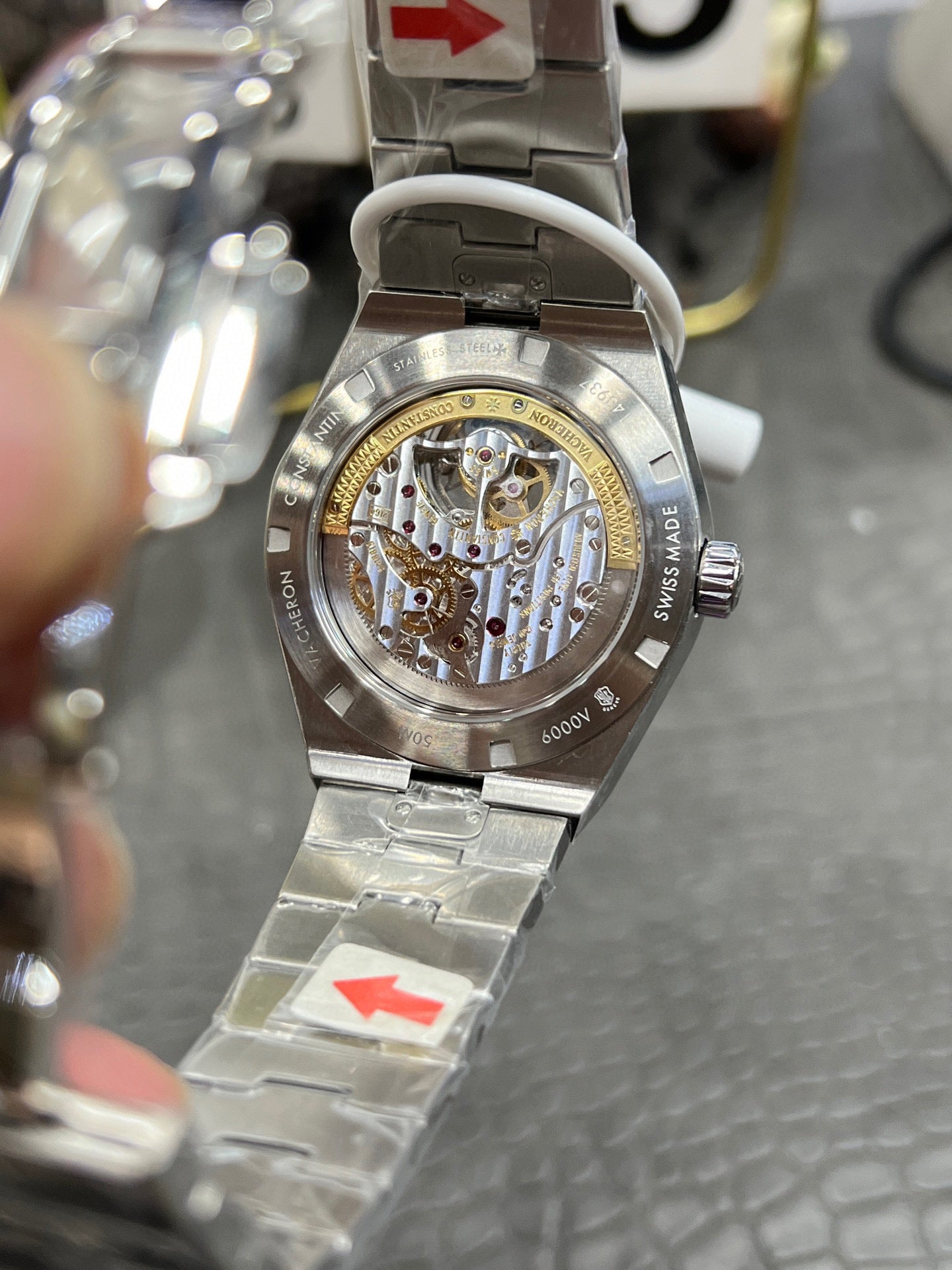 Vacheron Constantin Overseas Tourbillon Ref. 6000V/110A-B544 “42.5mm Stainless Steel / Blue Dial