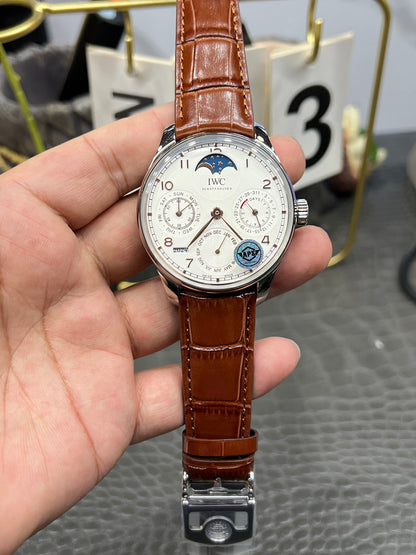 IWC Portugieser Perpetual Calendar Edition “Boutique Shanghai” Ref. IW503307 “44.2mm Stainless Steel / Silver Dial