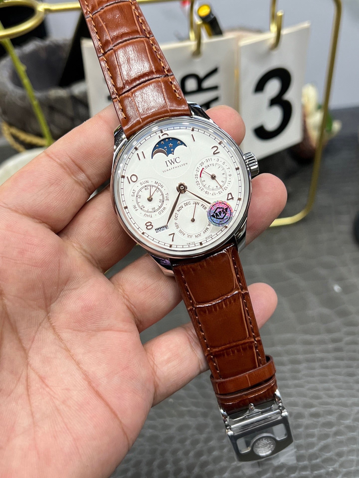 IWC Portugieser Perpetual Calendar Edition “Boutique Shanghai” Ref. IW503307 “44.2mm Stainless Steel / Silver Dial