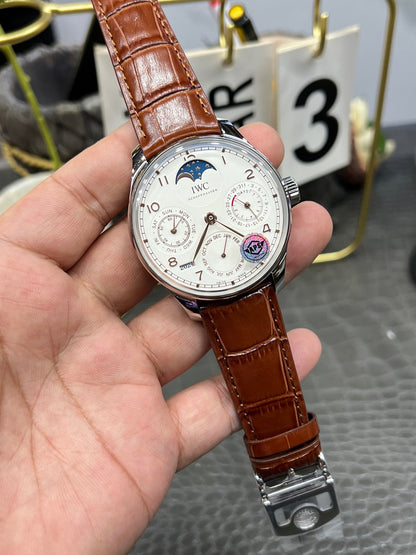 IWC Portugieser Perpetual Calendar Edition “Boutique Shanghai” Ref. IW503307 “44.2mm Stainless Steel / Silver Dial