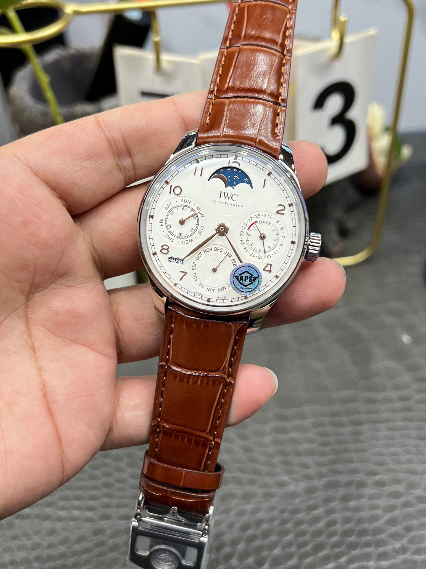 IWC Portugieser Perpetual Calendar Edition “Boutique Shanghai” Ref. IW503307 “44.2mm Stainless Steel / Silver Dial