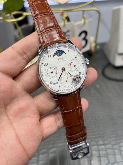 IWC Portugieser Perpetual Calendar Edition “Boutique Shanghai” Ref. IW503307 “44.2mm Stainless Steel / Silver Dial