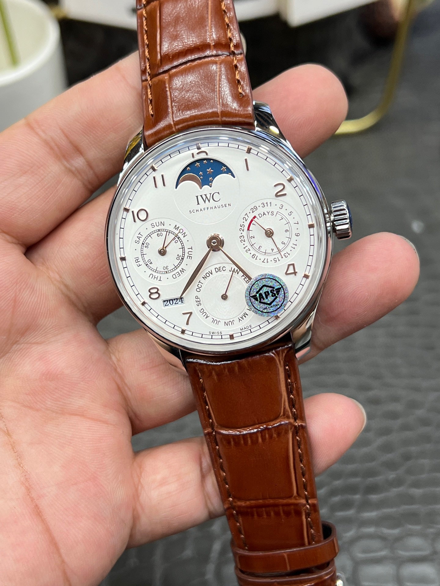 IWC Portugieser Perpetual Calendar Edition “Boutique Shanghai” Ref. IW503307 “44.2mm Stainless Steel / Silver Dial
