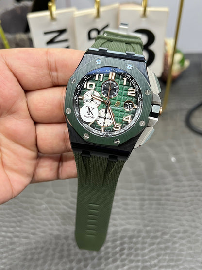 Audemars Piguet Royal Oak Offshore Ref. 26405CE.OO.A056CA.01 “44mm Green Ceramic / Smoked Green Dial