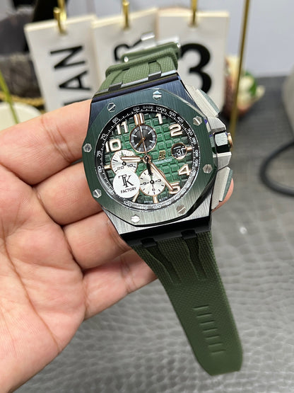 Audemars Piguet Royal Oak Offshore Ref. 26405CE.OO.A056CA.01 “44mm Green Ceramic / Smoked Green Dial