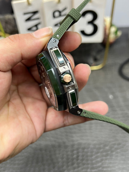Audemars Piguet Royal Oak Offshore Ref. 26405CE.OO.A056CA.01 “44mm Green Ceramic / Smoked Green Dial