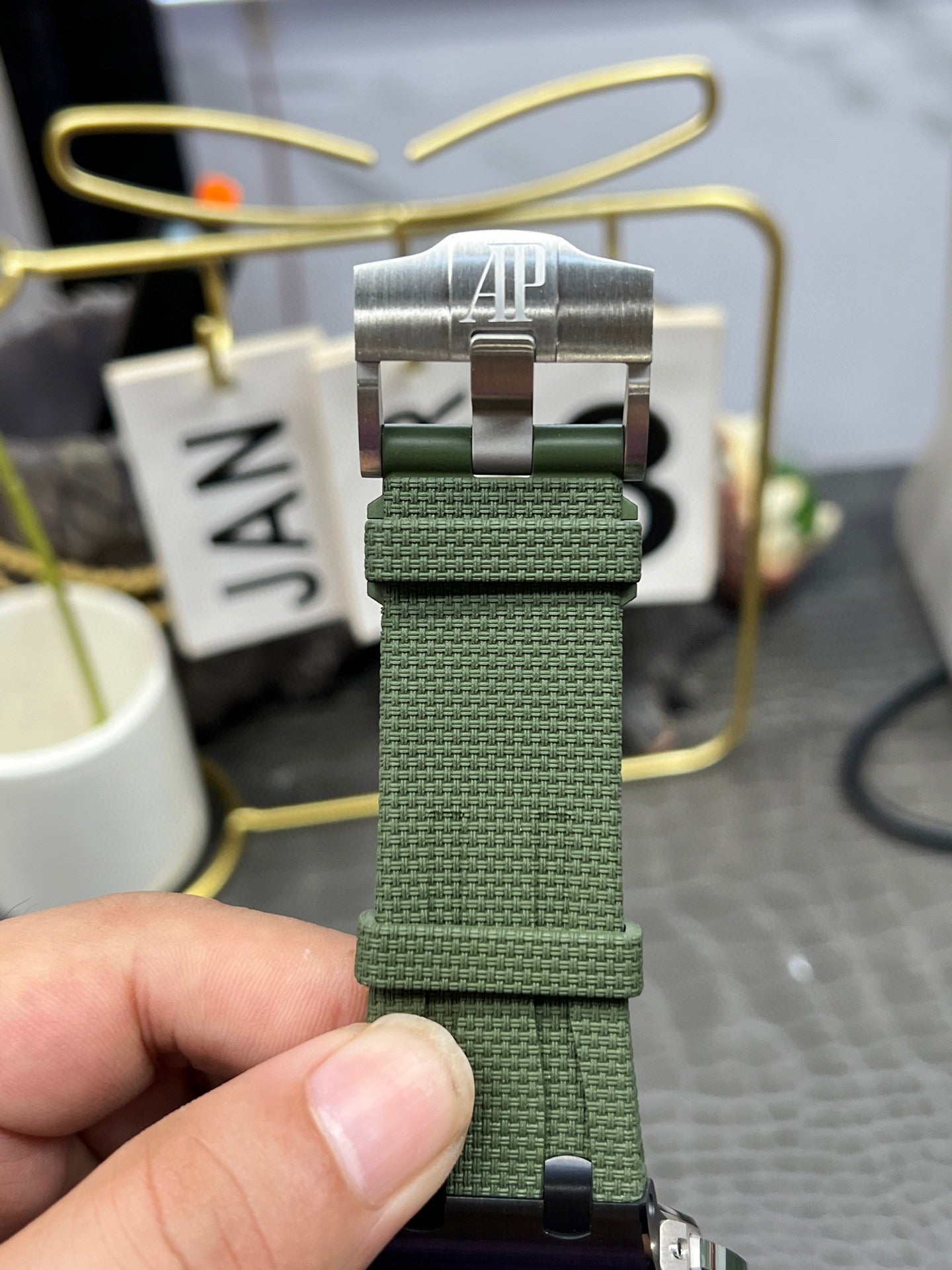 Audemars Piguet Royal Oak Offshore Ref. 26405CE.OO.A056CA.01 “44mm Green Ceramic / Smoked Green Dial