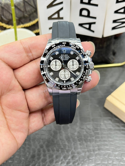 Rolex Cosmograph Daytona Ref. M126519LN-0004 “40mm 18 ct White Gold / Diamond-Set Bright Black Dial