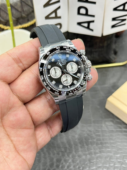 Rolex Cosmograph Daytona Ref. M126519LN-0004 “40mm 18 ct White Gold / Diamond-Set Bright Black Dial