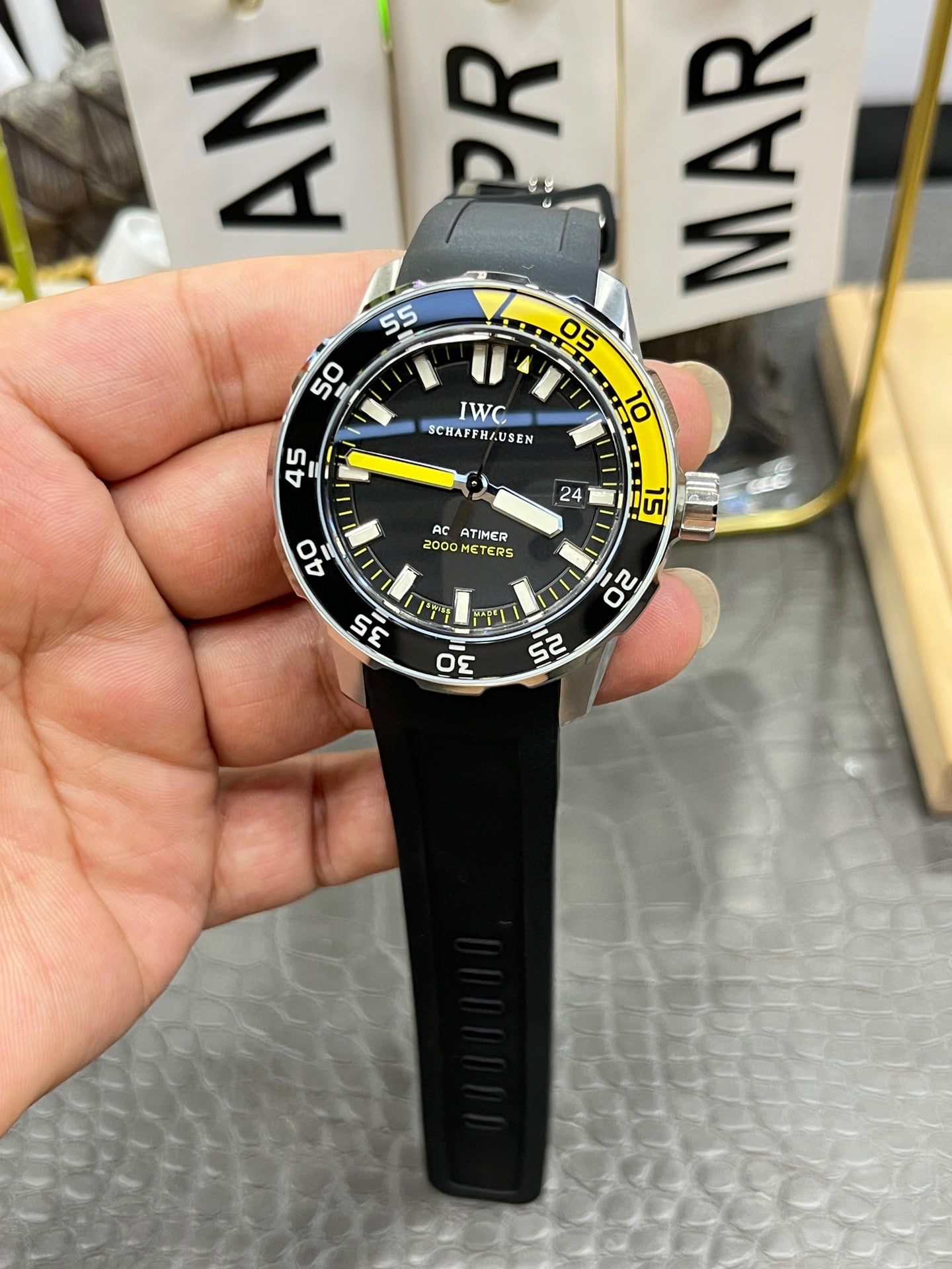 IWC Aquatimer Automatic 2000 Ref. IW356810 “44mm Stainless Steel / Black Dial